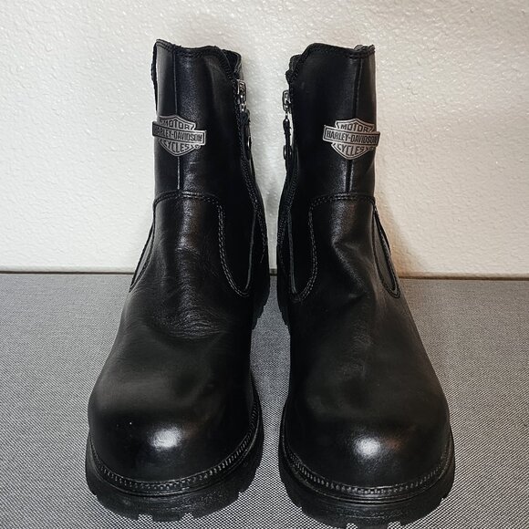 Harley-Davidson® Women's Camfield 5-In Leather Motorcycle Safety Boots - Picture 1 of 10